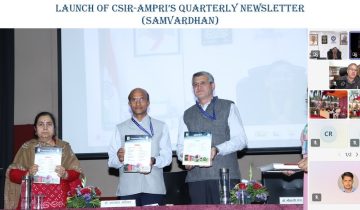 02-02-2026-P7-Launch of CSIR-AMPRI Quarterly Newsletter-SAMVARDHAN